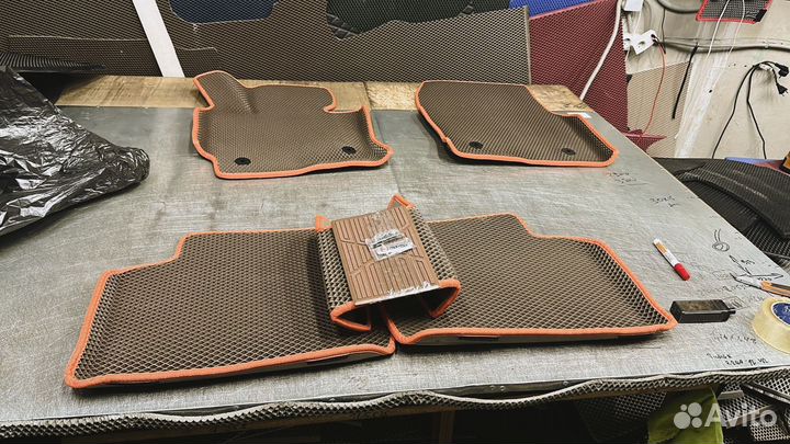 Eva ева эва коврики с бортами 3D