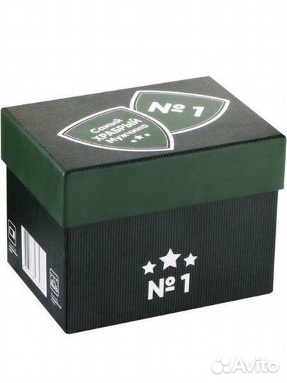 Кружка для мужчины #1 в подарочной упаковке новые