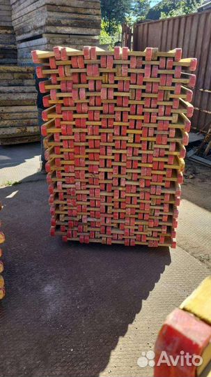 Ламинированная фанера бу