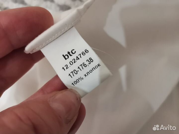 Рубашка премиум хлопок S 170-176