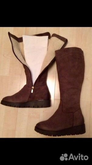 Сапоги нубук