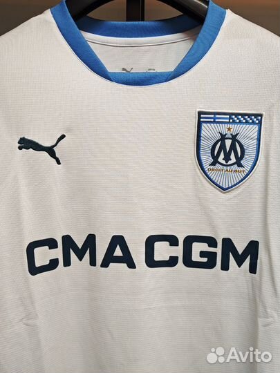 Футболка Олимпик Марсель домашняя 2024-2025г., М