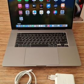 Macbook pro 16 i9/64 gb/512 video 8 gb циклов 128