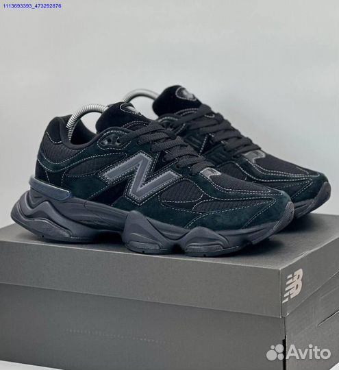 Кроссовки New balance 9060 осень черные