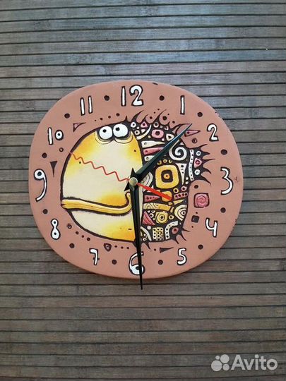 Часы настенные (ручная работа) новые