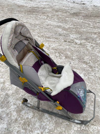 Коляска санки Nika