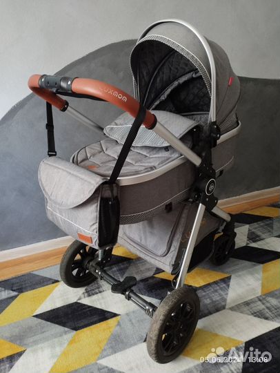 Коляска 2 в 1 luxmom v9