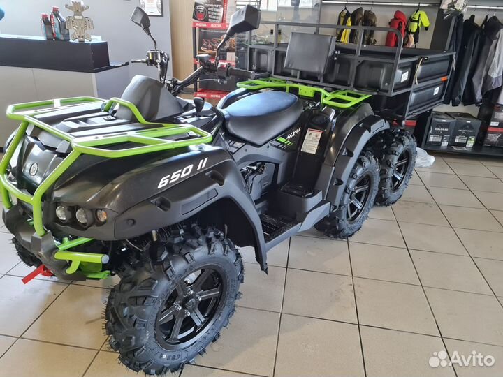 Квадроцикл рм 650-2 с кузовом 6х4