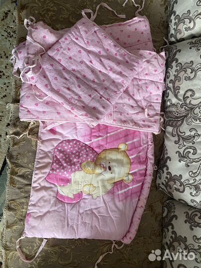 Бортики в детскую кроватку