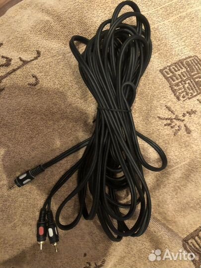 Кабель 2RCA -J3,5