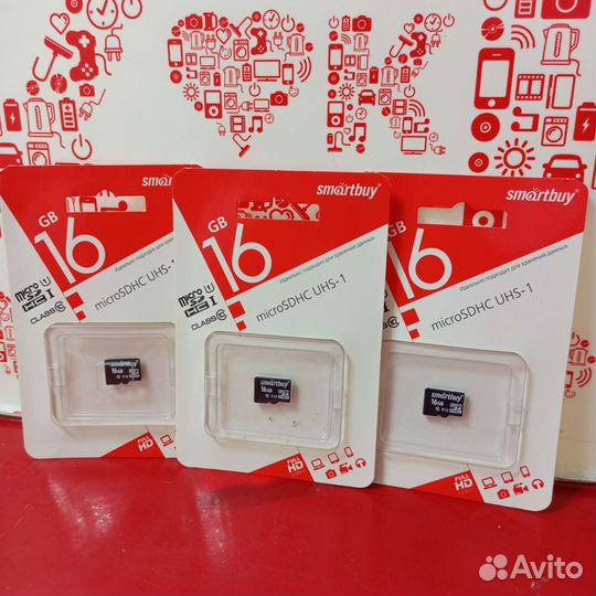 Карта памяти MicroSD 16GB Smartbuy KG6