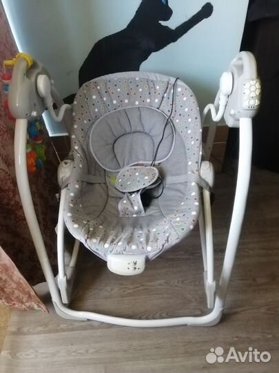 Детские электронные качели