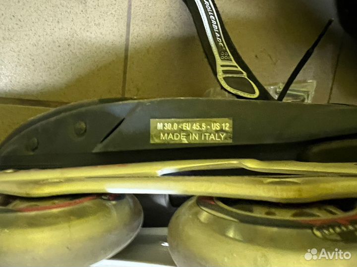 Роликовые коньки rollerblade размер 45,5