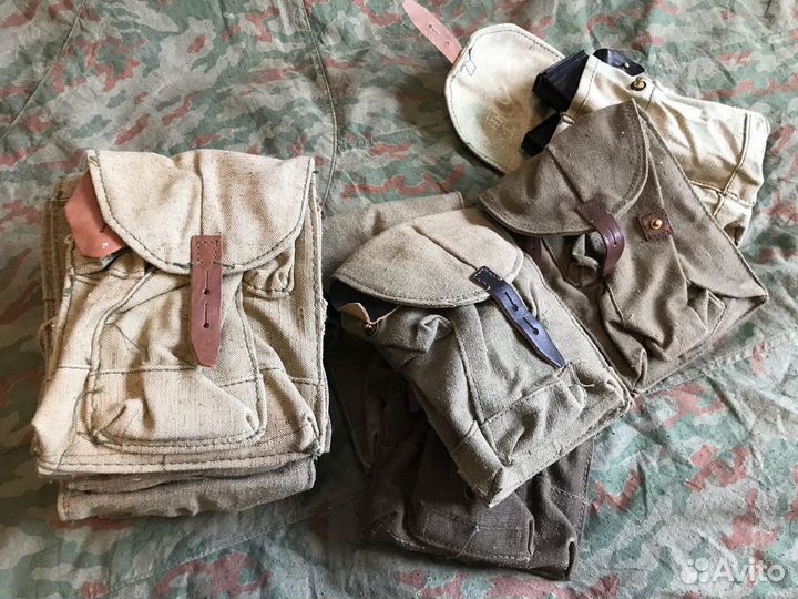 Подсумки для магазинов ак армейские СССР