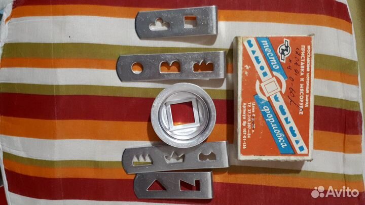 Приставка к мясорубке для печенья