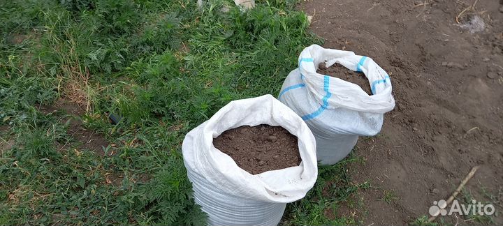 Перегной сыпец,рассыпчатый чернозем 5т,мешками,15т