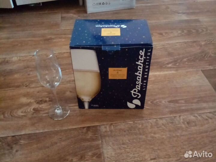 Набор бокалов 6 шт. новый