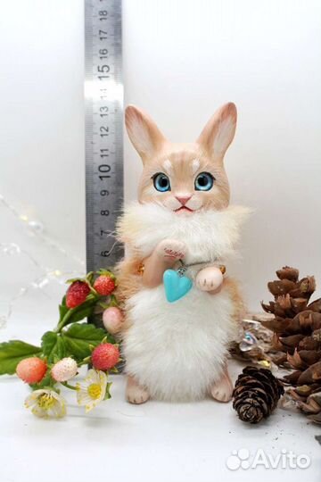 Заяц кролик игрушка коллекционная Ooak в наличии