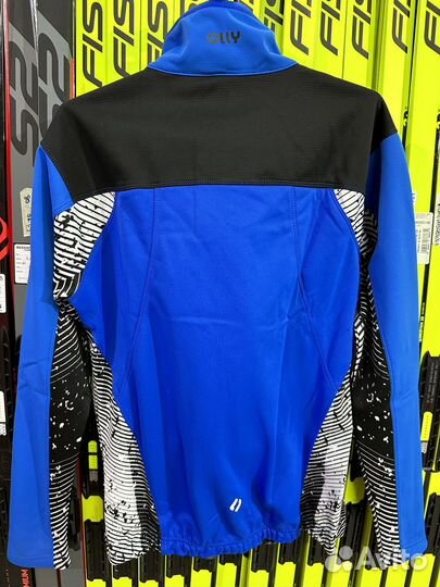 Разминочный лыжный костюм Olly син/черн р.M,L,XL