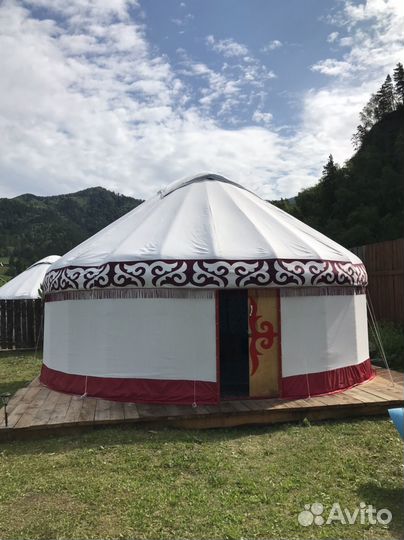 Дом для отдыха (Юрта) в горном Алтае