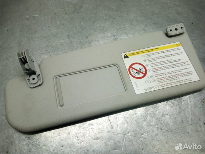 Козырек солнцезащитный левый Skoda Yeti универсал