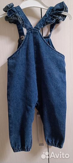 Полукомбинезон джинсовый
