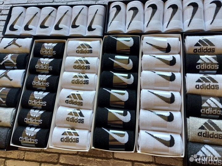 Носки Nike Fila Jordan Adidas
