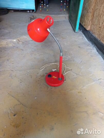 Настольная лампа СССР винтаж