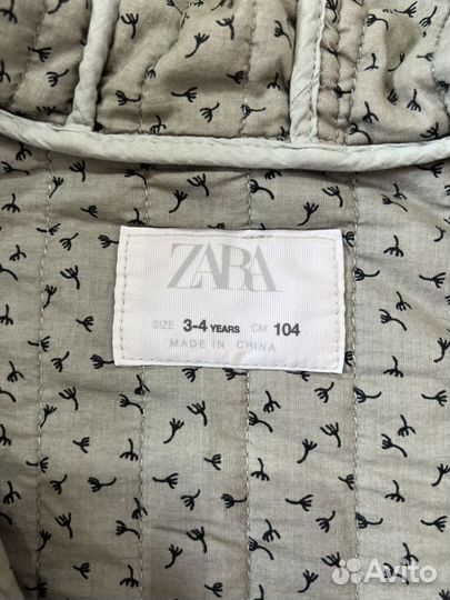Куртка zara 104