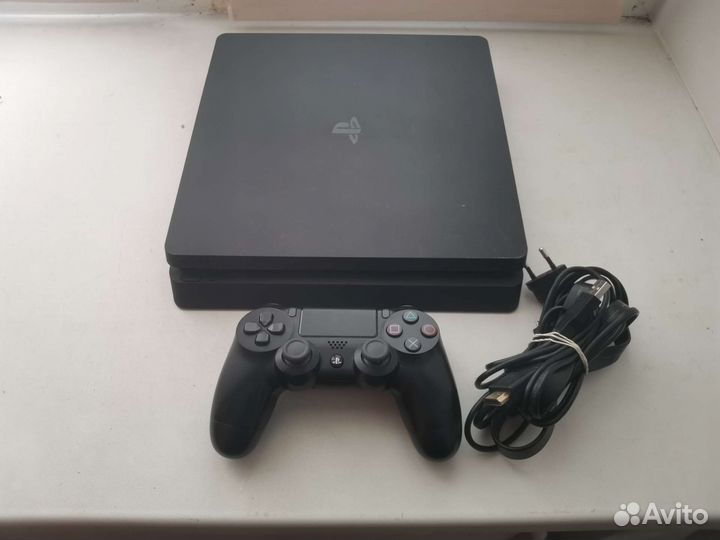 Sony playstation 4 slim 1tb с играми