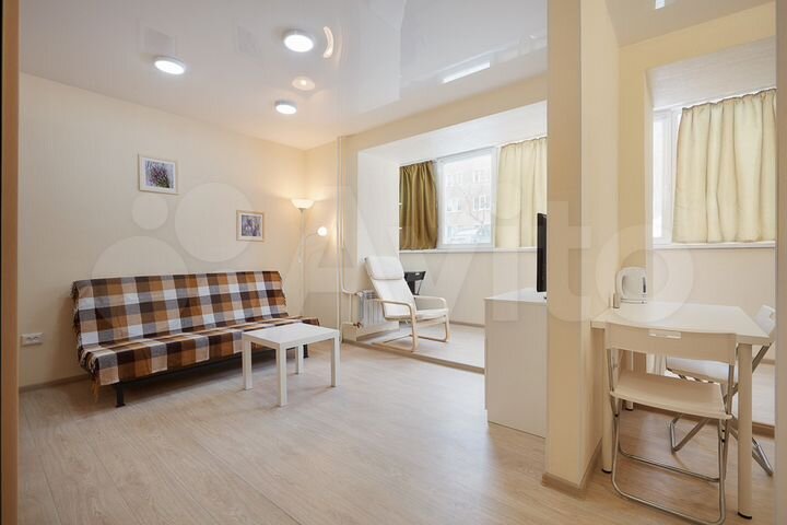 Квартира-студия, 40 м², 1/9 эт.