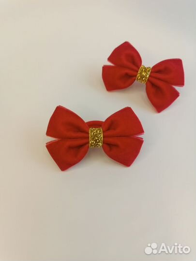 Набор аксессуаров для волос на новый год