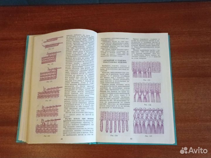 Книга, домашнее ателье, вязанные головные уборы