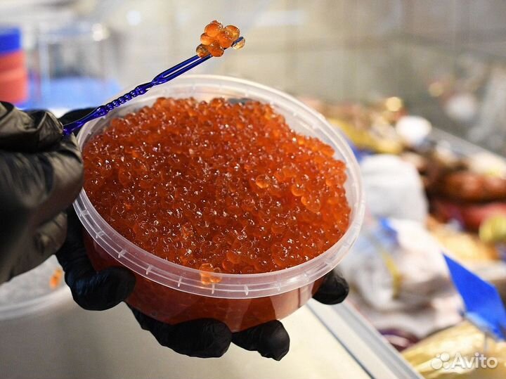 Красная икра кеты, горбуши, нерки. Быстрая доставк