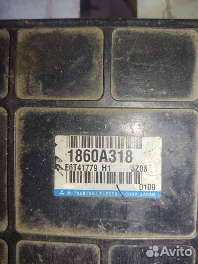 Мозги эбу Mitsubishi Lancer 9