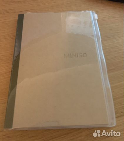 Японская тетрадка с кармашком