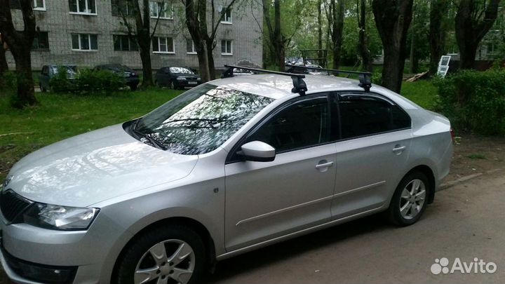 Багажник для Skoda Rapid седан с 2014г