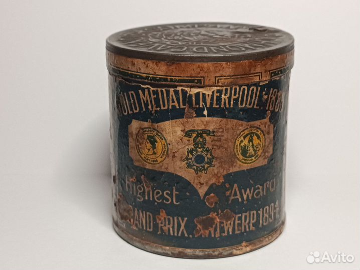 Банка от табака 