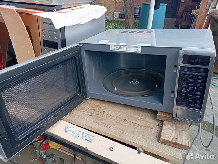 Микроволновая печь lg с грилем