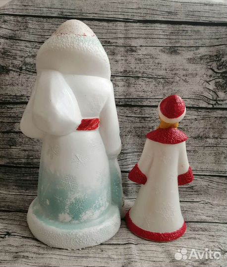 Пара Дед мороз снегурочка СССР