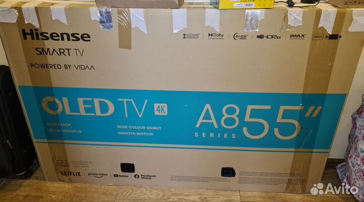 4K Oled Телевизор Hisense 55A8G