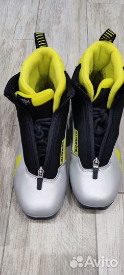 Лыжи беговые fisher детские 170 с насечками