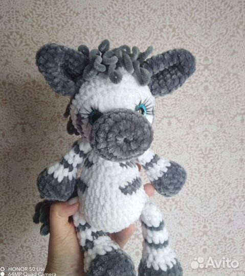 Игрушка зебра Зуу