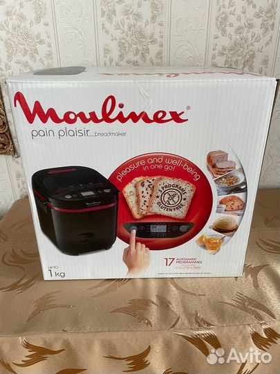 Хлебопечка moulinex новая
