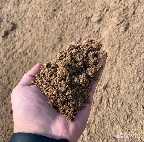 Песок с карьера доставка