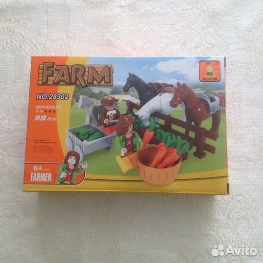 Ausini Конструктор «Конюшня», 89 деталей