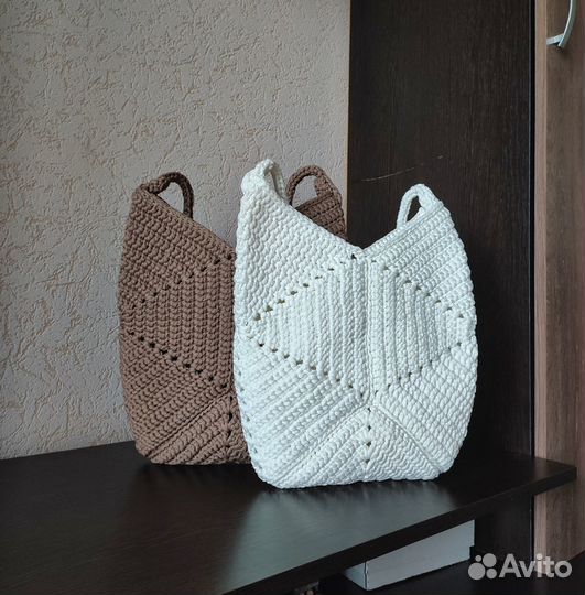 Шопер сумка ручная работа