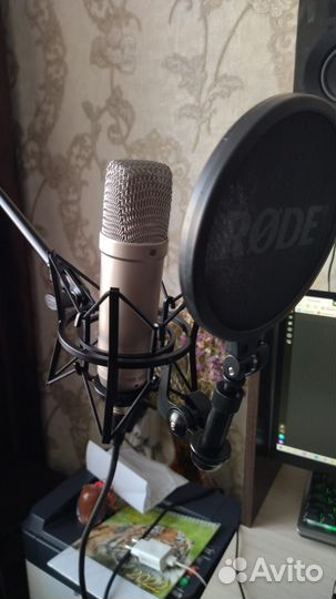 Набор rode NT1-A + Focusrite Scarlett Solo 3rd