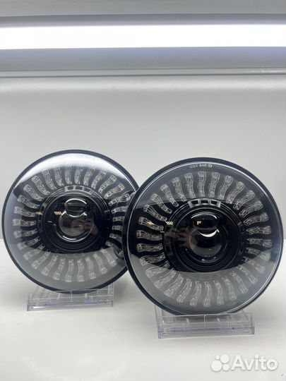 Диодные фары на ниву