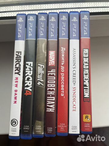 Игры для приставок ps4
